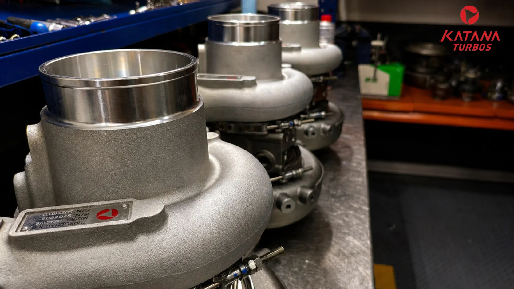 Turbocompresores JRONE en el taller de Katana Turbos