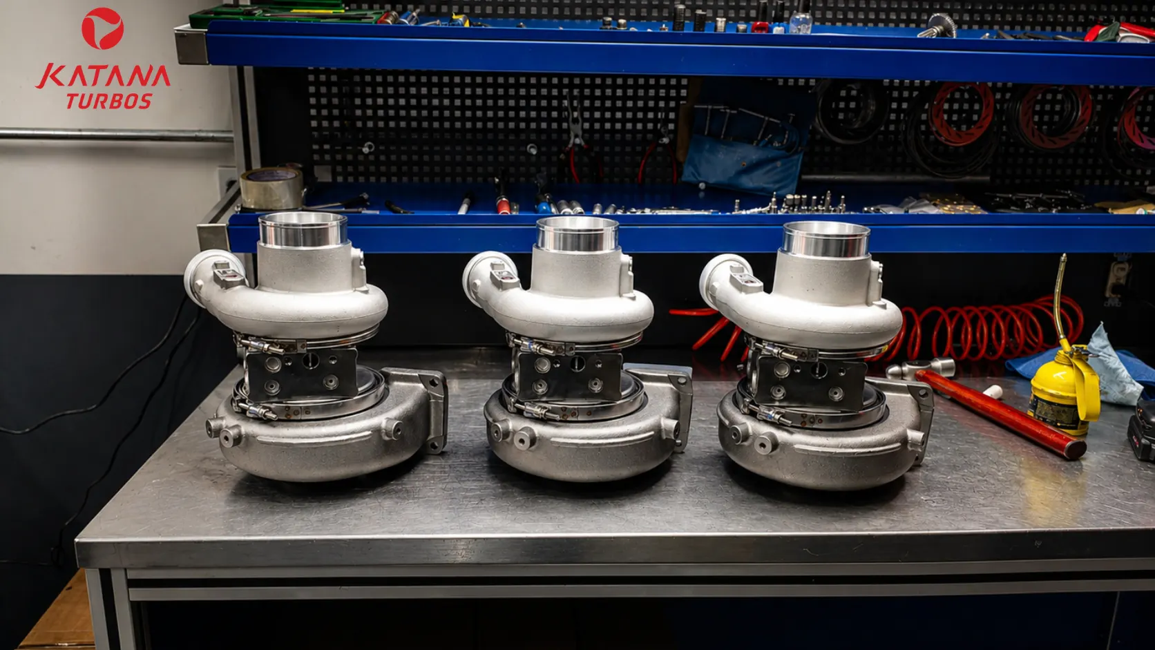 Turbos terminados listos para entrega en Katana Turbos