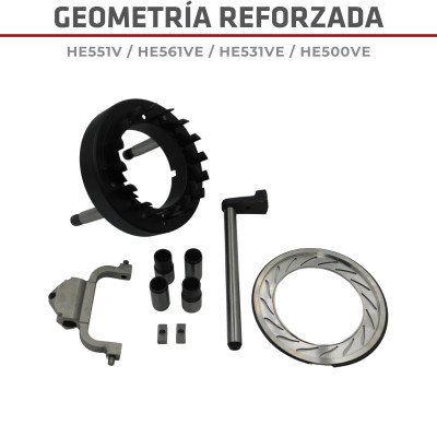 Geometría reforzada HE551 HE561VE HE531VE HE500VE